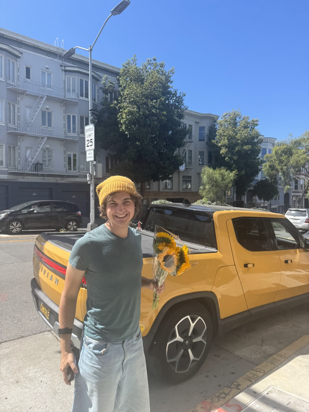Me with sunflowers